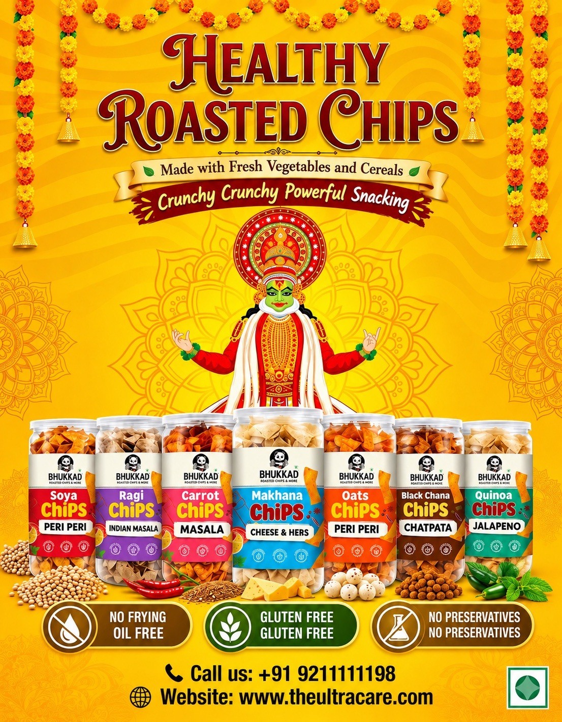 Healthy Roasted Chips banner