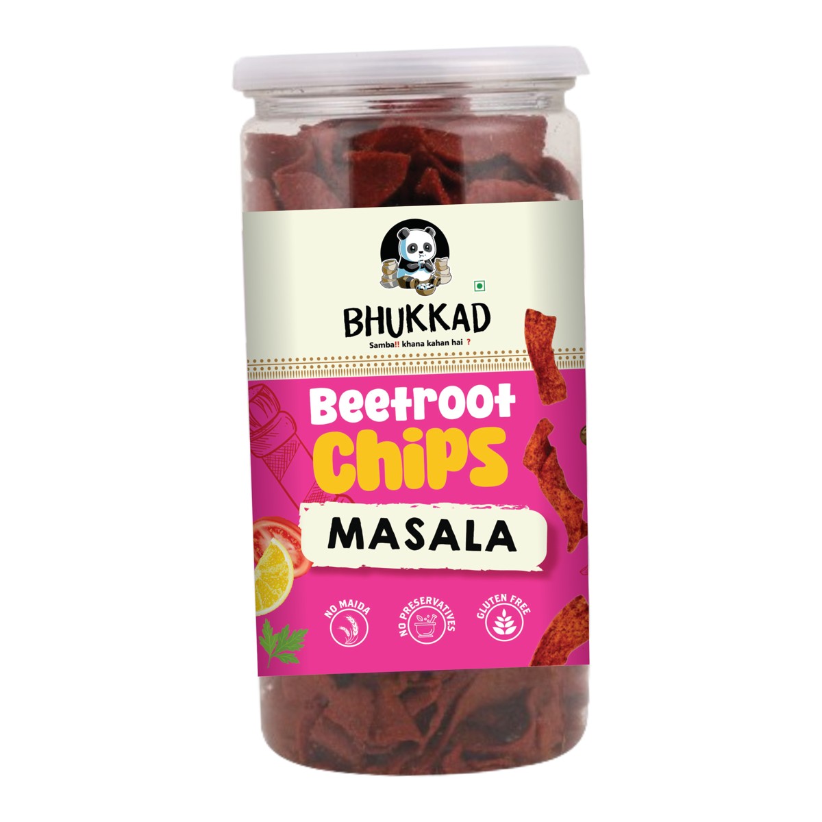 Bhukkad Kerala Roasted Beetroot Chips (150 g)
