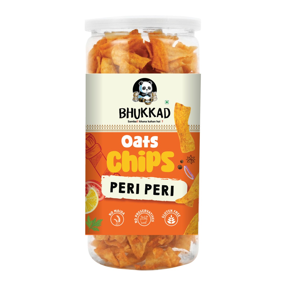 Bhukkad Kerala Roasted Oats Chips (150 g)