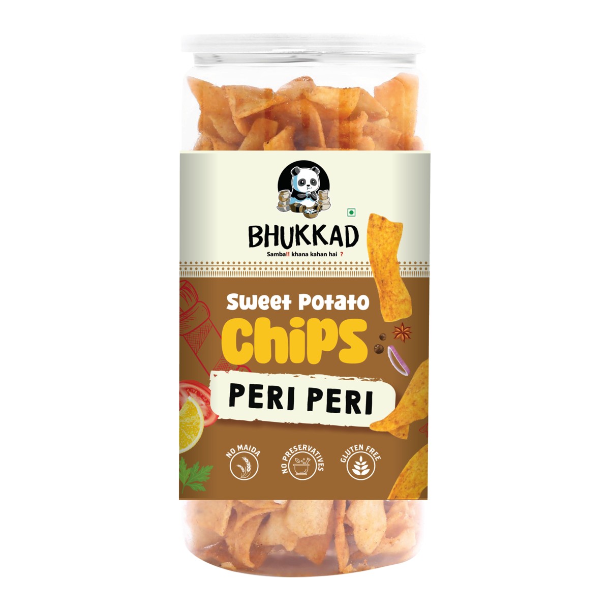 Bhukkad Kerala Roasted Sweet Potato Chips (150 g)