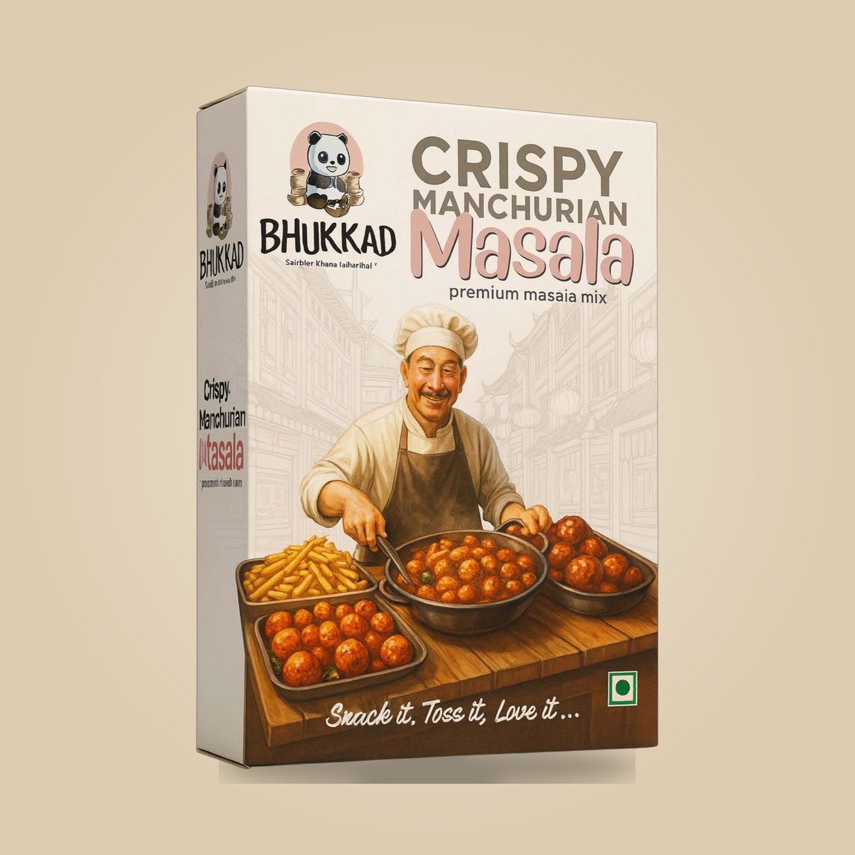 Bhukkad Crispy Manchurian Masala (150 g)