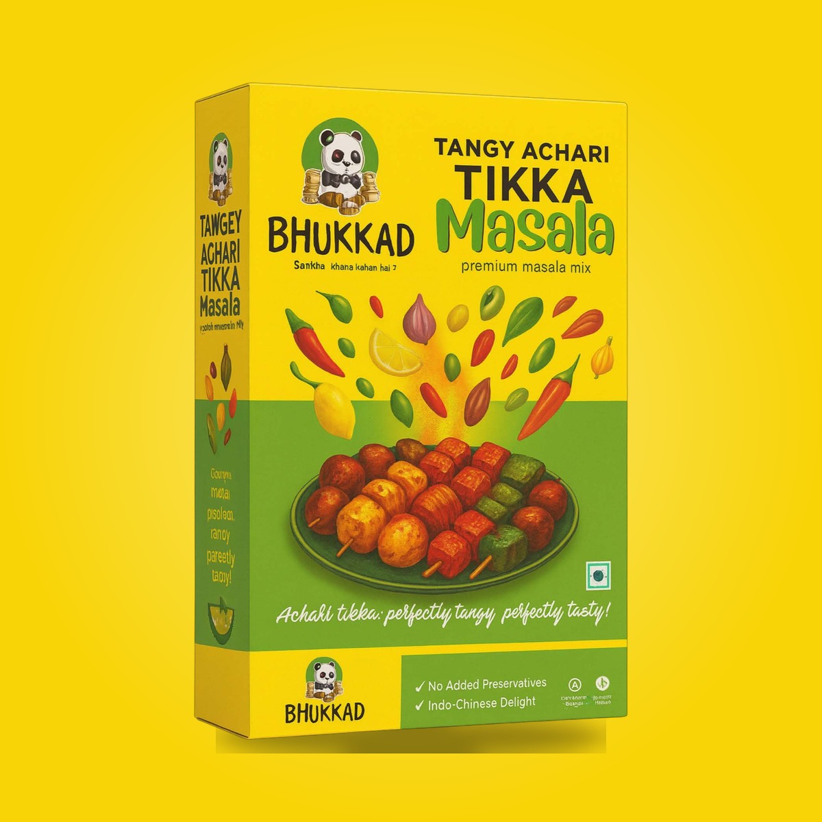 Bhukkad Tangy Achari Tikka Masala (150 g)