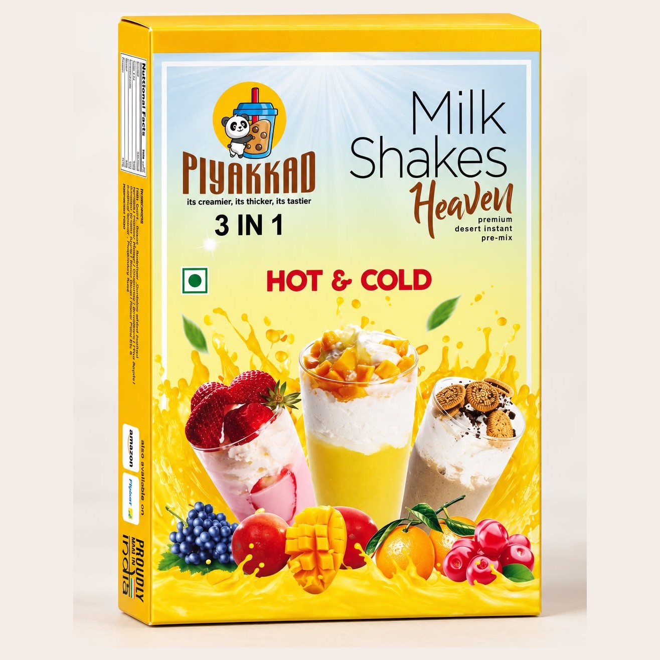 Piyakkad Milk Shakes Heaven (Fruit Shakes) (150 g)